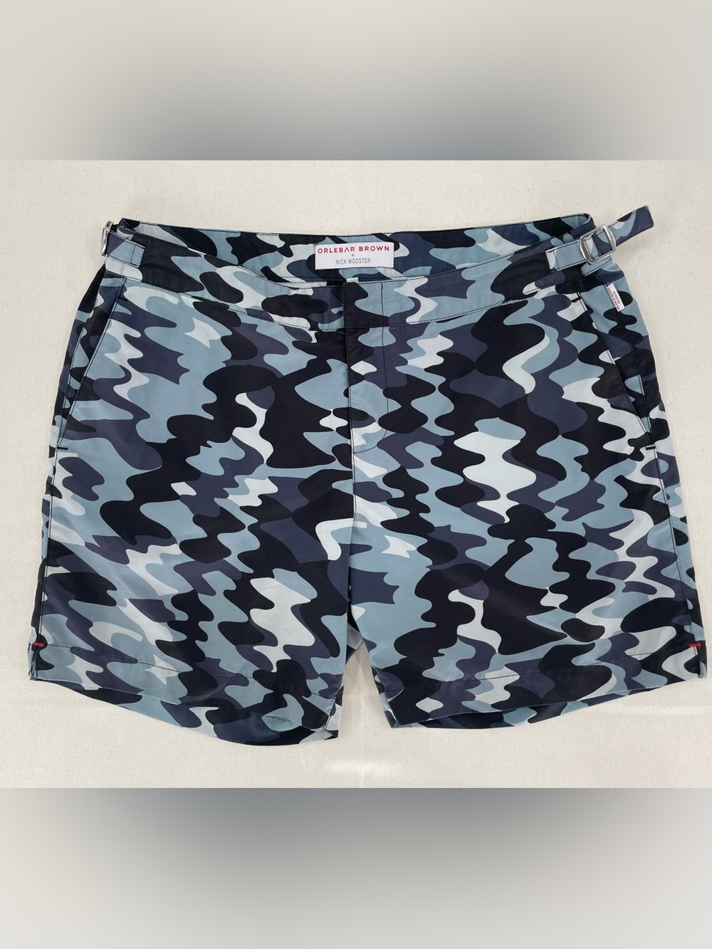 Orlebar Brown Men’s Blue Camo Swim Shorts